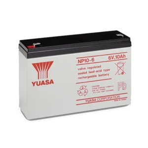 NP10-6 YUASA BATTERY 6V 10AH VRLA