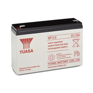 NP12-6 YUASA BATTERY 6V 12AH VRLA