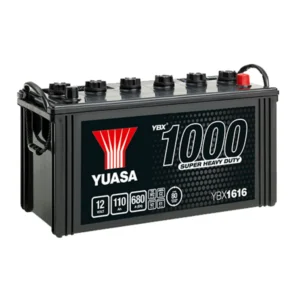 YBX1616 12V 110Ah 680A Yuasa Super Heavy Duty Batt