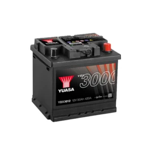 YBX3012 12V 52Ah 450A Yuasa SMF Battery