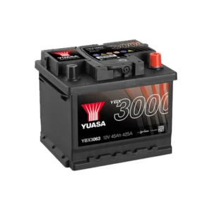 YBX3063 12V 45Ah 440A Yuasa SMF Battery