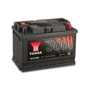 YBX3096 12V 76Ah 680A Yuasa SMF Battery