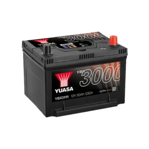 YBX3111 12V 50Ah 530A Yuasa SMF Battery