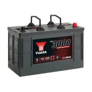 YBX3663 12V 112Ah 870A Yuasa Super Heavy Duty SMF