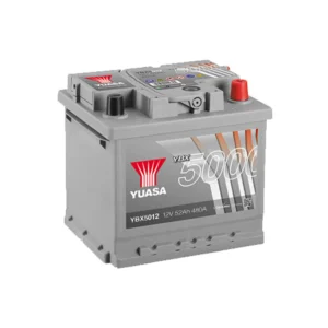 YBX5012 12V 54Ah 500A Yuasa Silver High Performanc