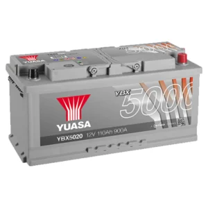 YBX5020 12V 110AH 950A YUASA SILVER HIGH PERFORMAN