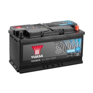 YBX9019 12V 95Ah 850A Yuasa AGM Start Stop Plus Ba
