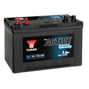 YUASA ACTIVE MARINE BAT 12V 90AH 700CCA EFB DUAL