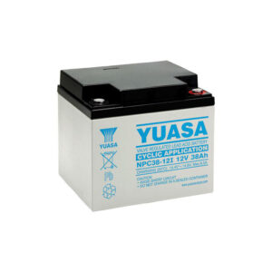 NPC38-12I YUASA BATTERY 12V 38AH VRLA