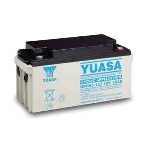 NPC65-12I YUASA BATTERY 12V 65AH VRLA