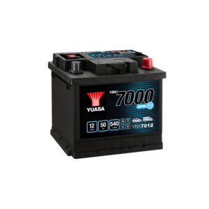 YBX7012 12V 50Ah 540A Yuasa EFB Start Stop Battery