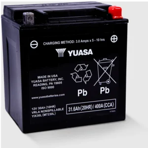 YIX30L-PW (WC) 12V Yuasa High Performance MF VRLA