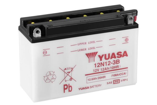 12N12-3B(DC) YUASA BATTERY 12V 12.6AH