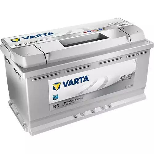 H3 VARTA SILVER 12V 100AH 830CCA (019) - BBL Batteries